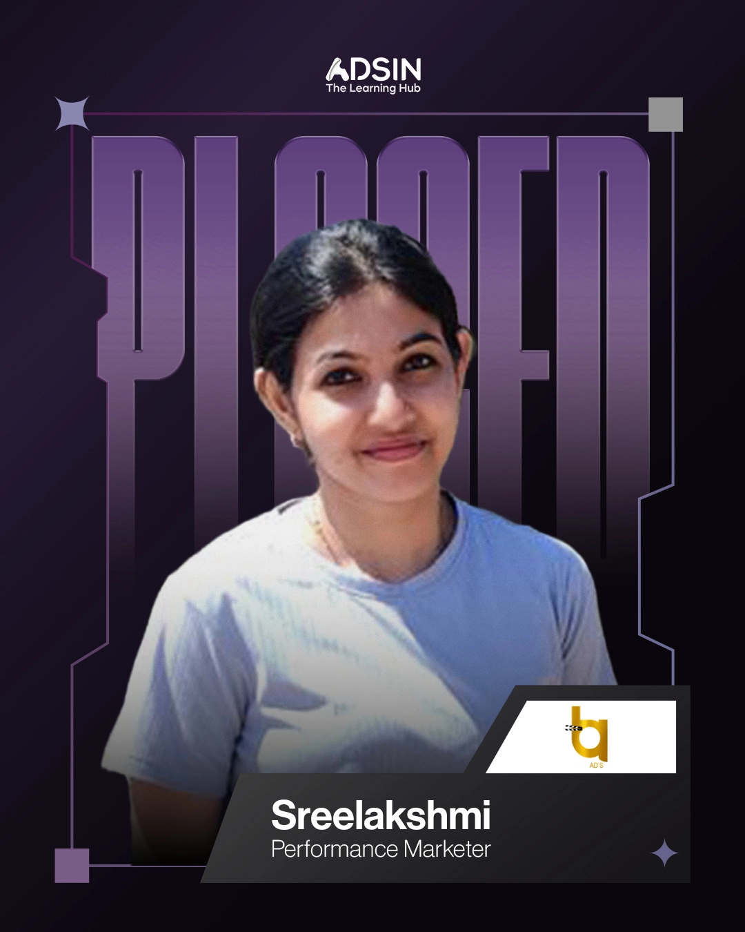 Sreelakshmi - Placed