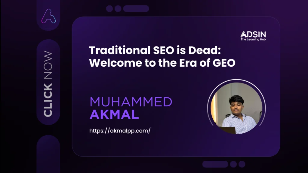 Akmal's Guest blog Best digital marketing institute in Calicut