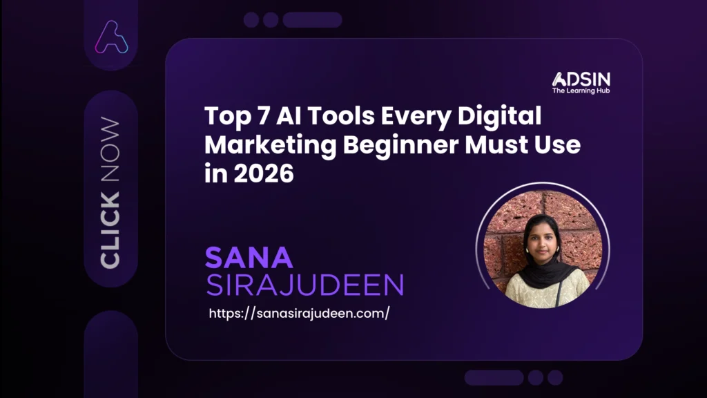 Sana's Guest blog Best digital marketing institute in Calicut