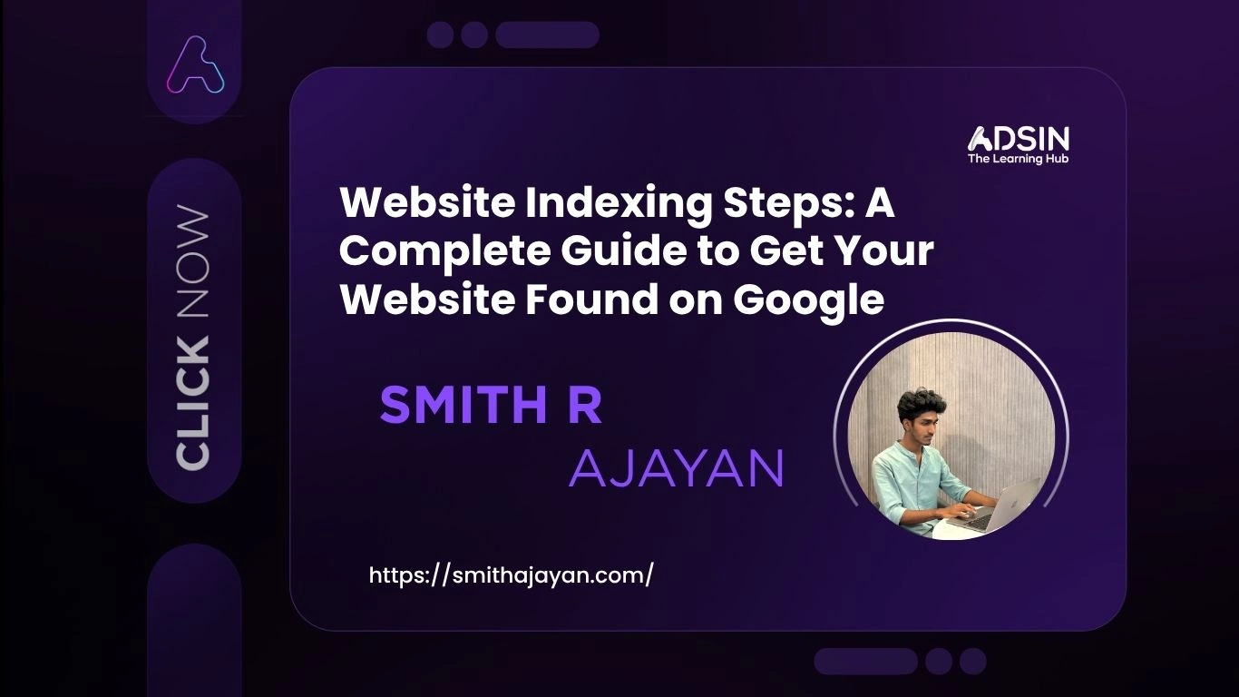 Best Digital Marketing Expert in Calicut - Website Indexing Steps